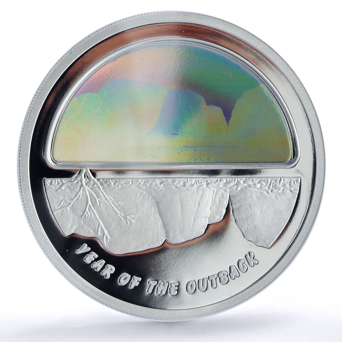 Australia 5 dollars Year of the Outback Hologram PR 69 PCGS silver coin 2002