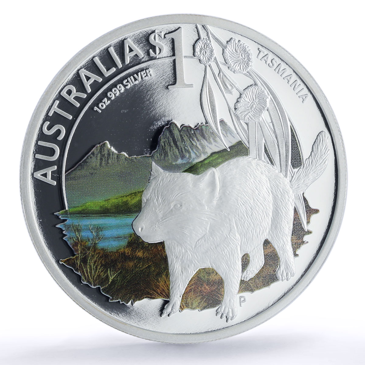 Australia 1 dollar Tasmanian Devil Wildlife Fauna PR 70 PCGS silver coin 2010