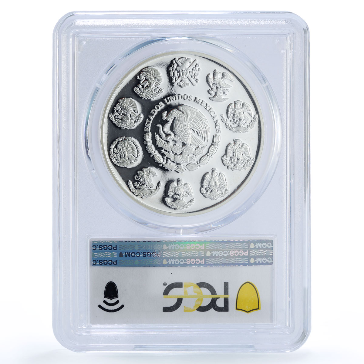 Mexico 1 onza Libertad Angel of Independence PR 69 PCGS silver coin 2008
