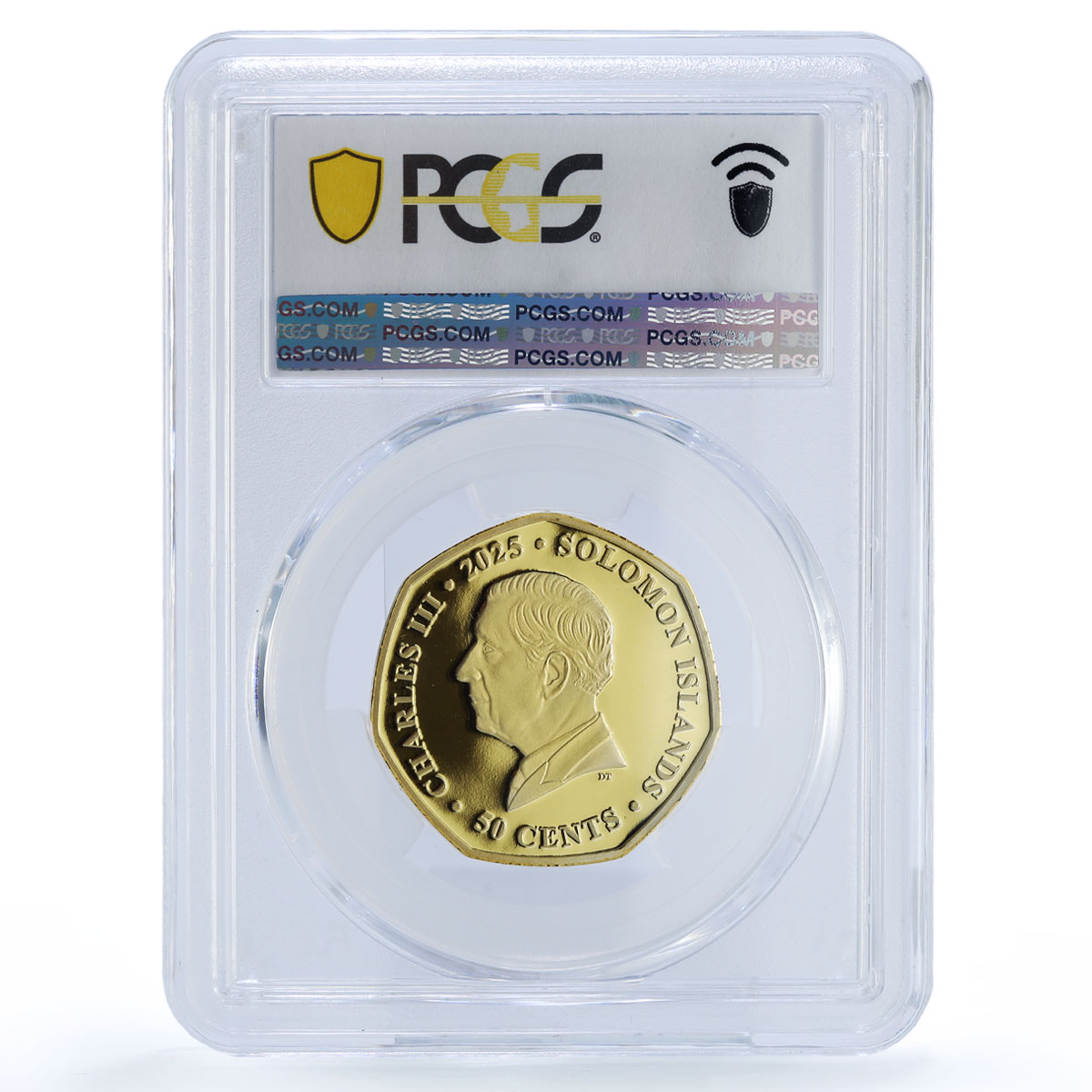 Solomon Islands 50 cents Orwell Animal Farm Gilt PL 70 PCGS silv. iron coin 2025
