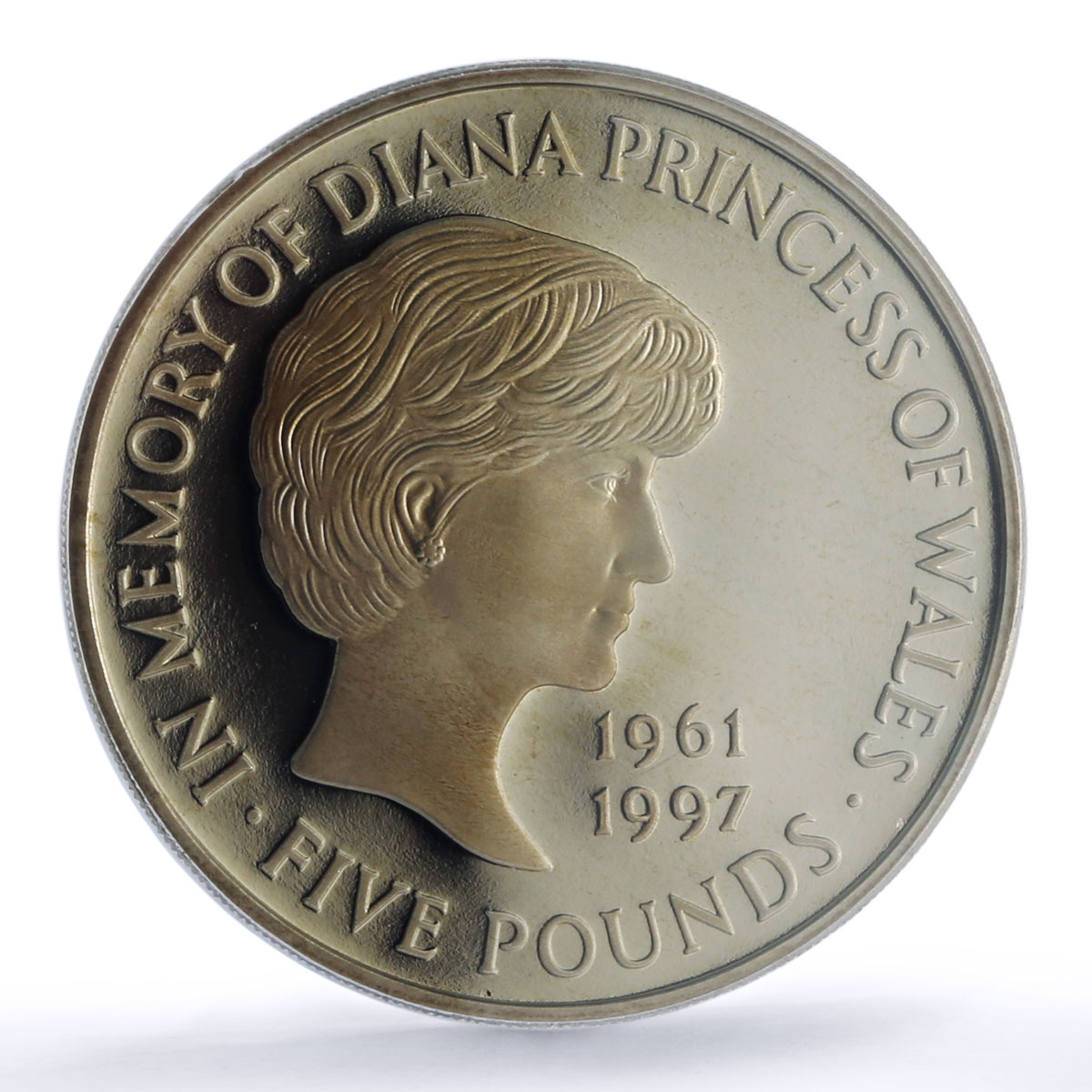 Great Britain 5 pounds Princess Diana Wales In Memory PR 69 PCGS CuNi coin 1999