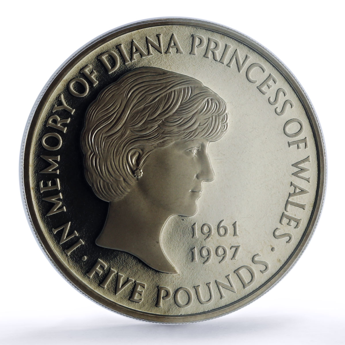 Great Britain 5 pounds Princess Diana Wales In Memory PR 68 PCGS CuNi coin 1999
