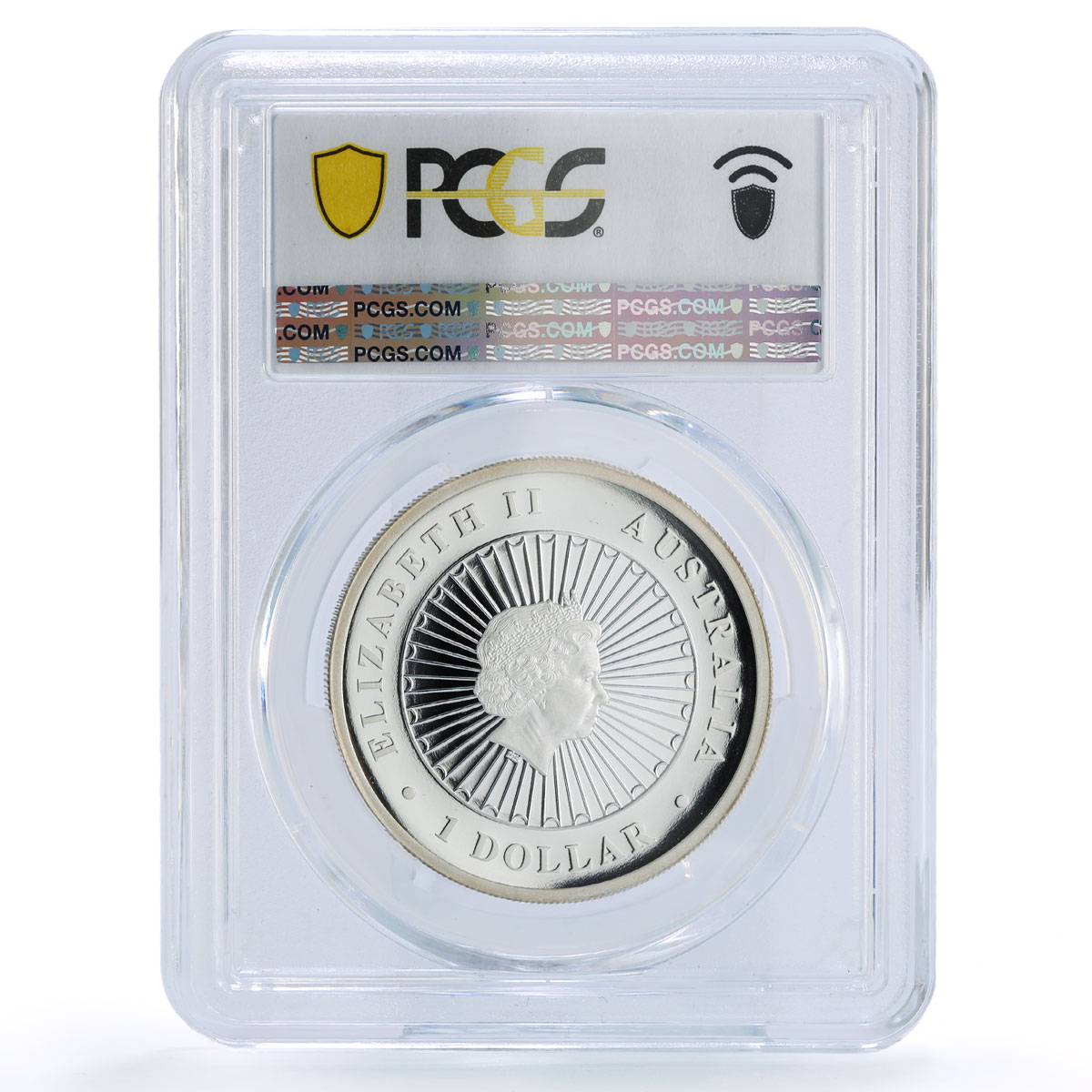 Australia 1 dollar Wombat Opal Wildlife Fauna PR 69 PCGS silver coin 2012