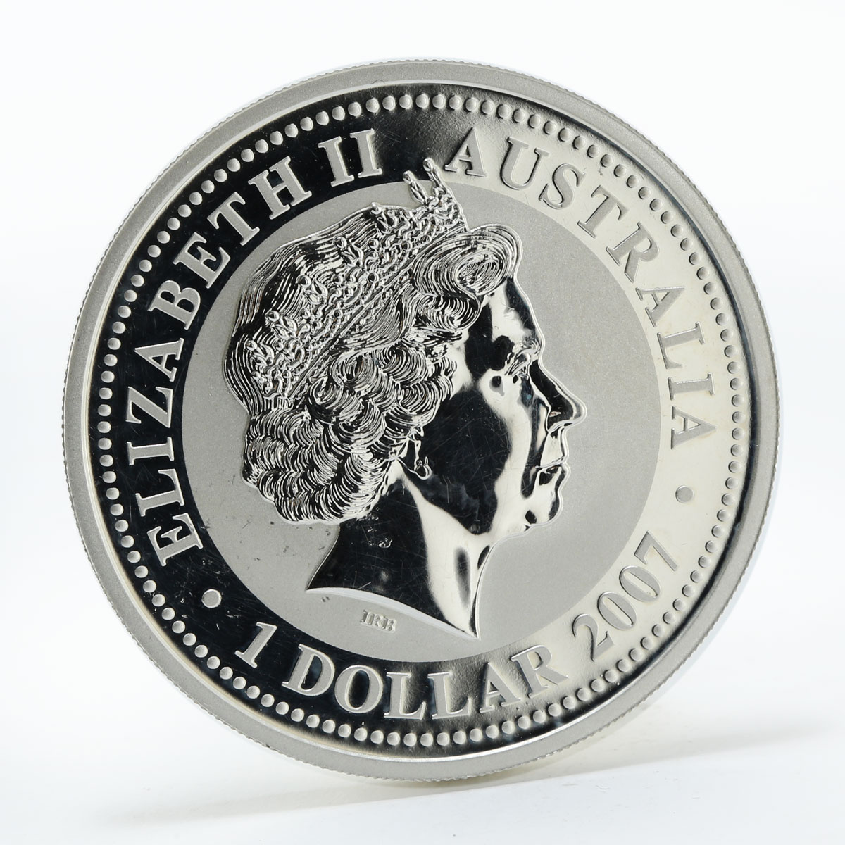 Australia 1dollar Year of Mouse Rat Lunar Series I silver coin 1 oz 2008
