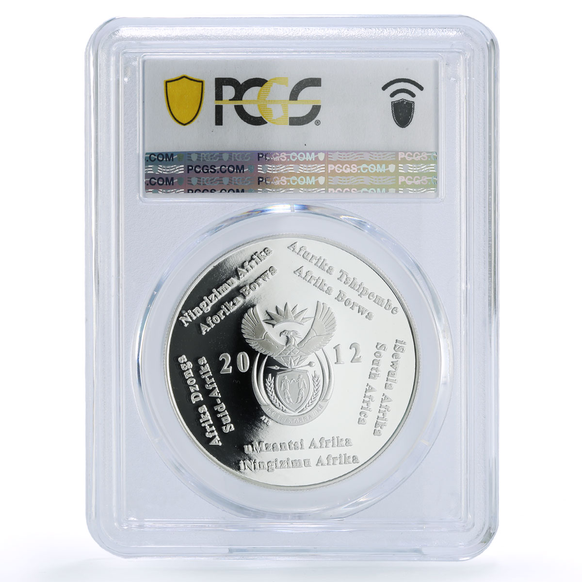South Africa 2 rand Discovery South Pole Antarctica PR 70 PCGS silver coin 2012