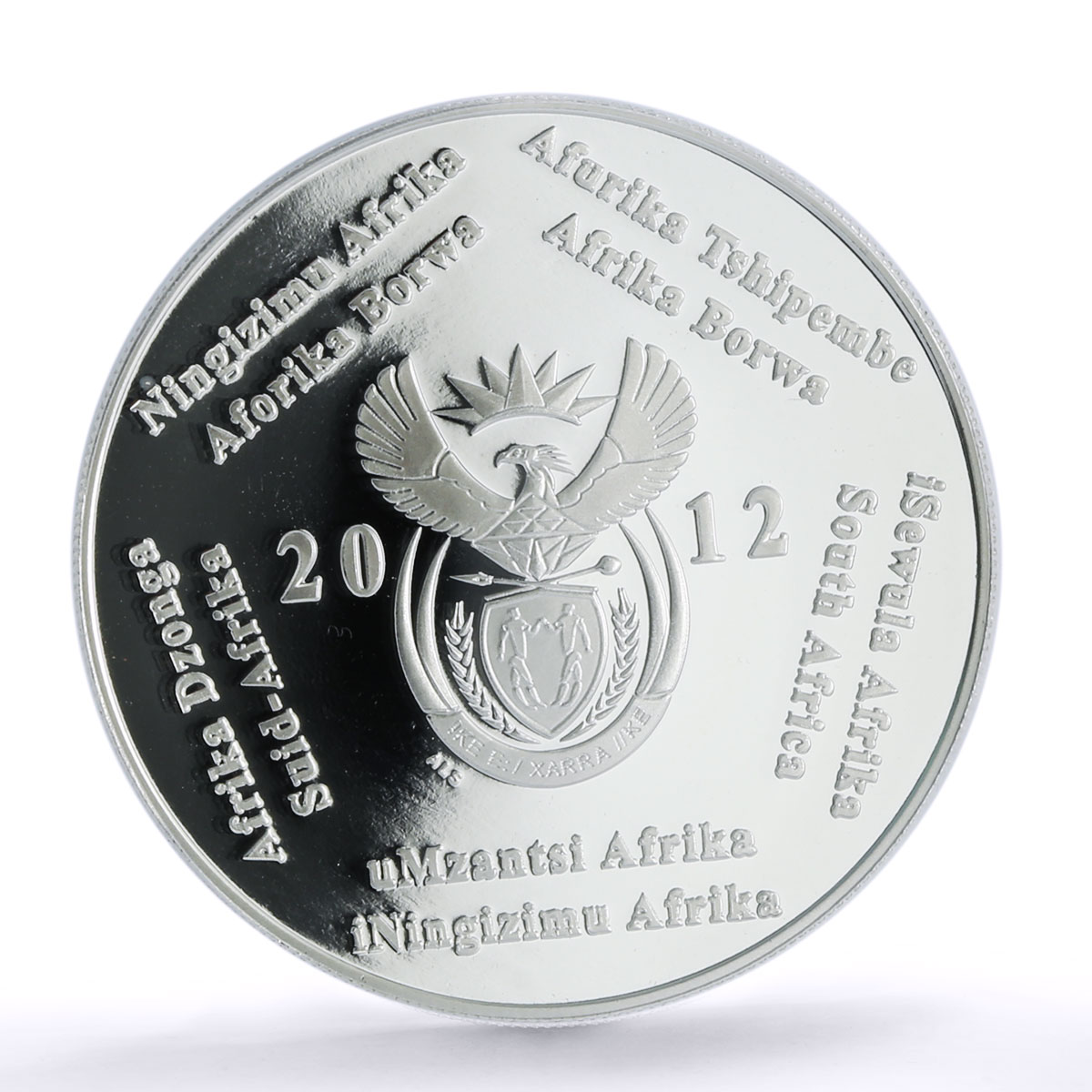 South Africa 2 rand Discovery South Pole Antarctica PR 70 PCGS silver coin 2012