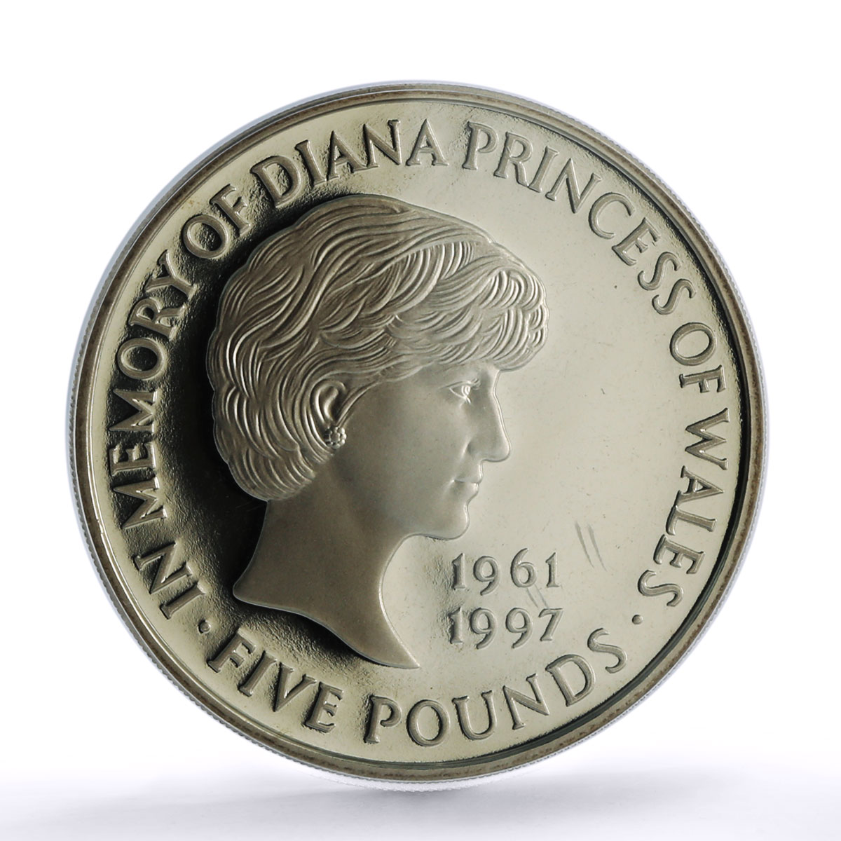 Great Britain 5 pounds Princess Diana Wales In Memory PR 69 PCGS CuNi coin 1999