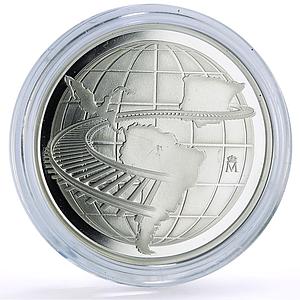 Spain Ferrocariles Historicos Ibero-American Railways Trains silver medal 2020