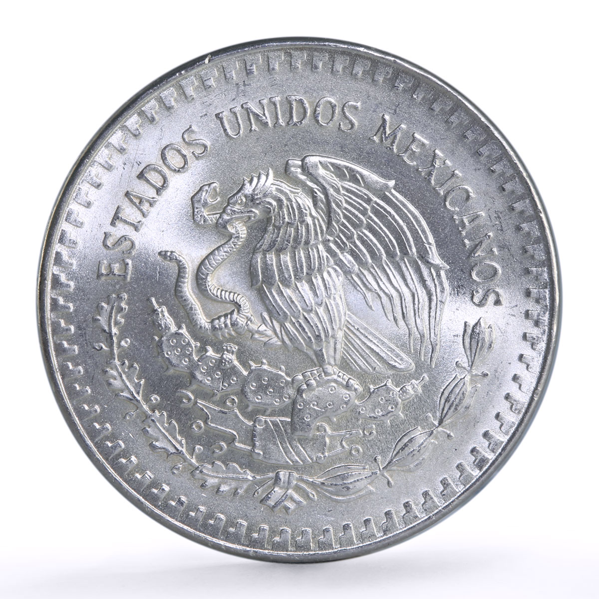 Mexico 1 onza Libertad Angel of Independence silver coin 1988