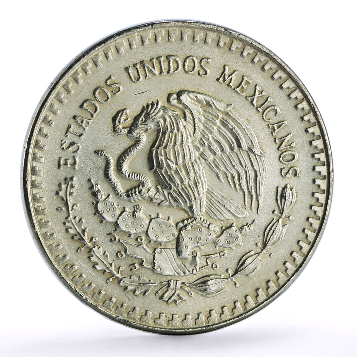 Mexico 1 onza Libertad Angel of Independence silver coin 1988