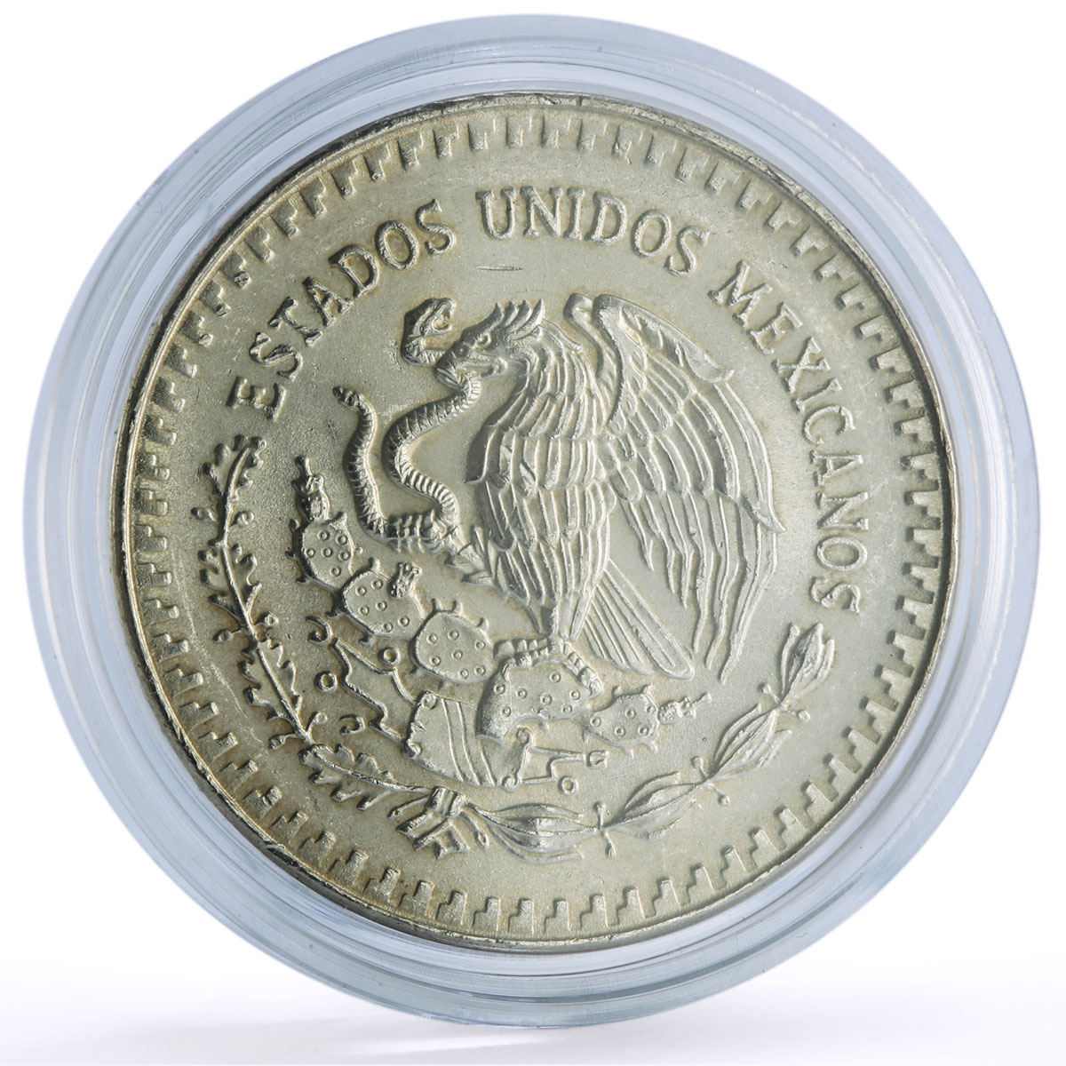 Mexico 1 onza Libertad Angel of Independence silver coin 1988