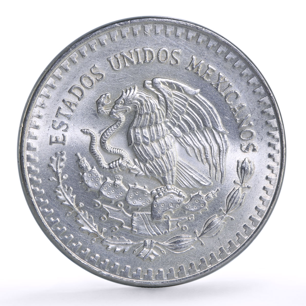 Mexico 1 onza Libertad Angel of Independence silver coin 1988
