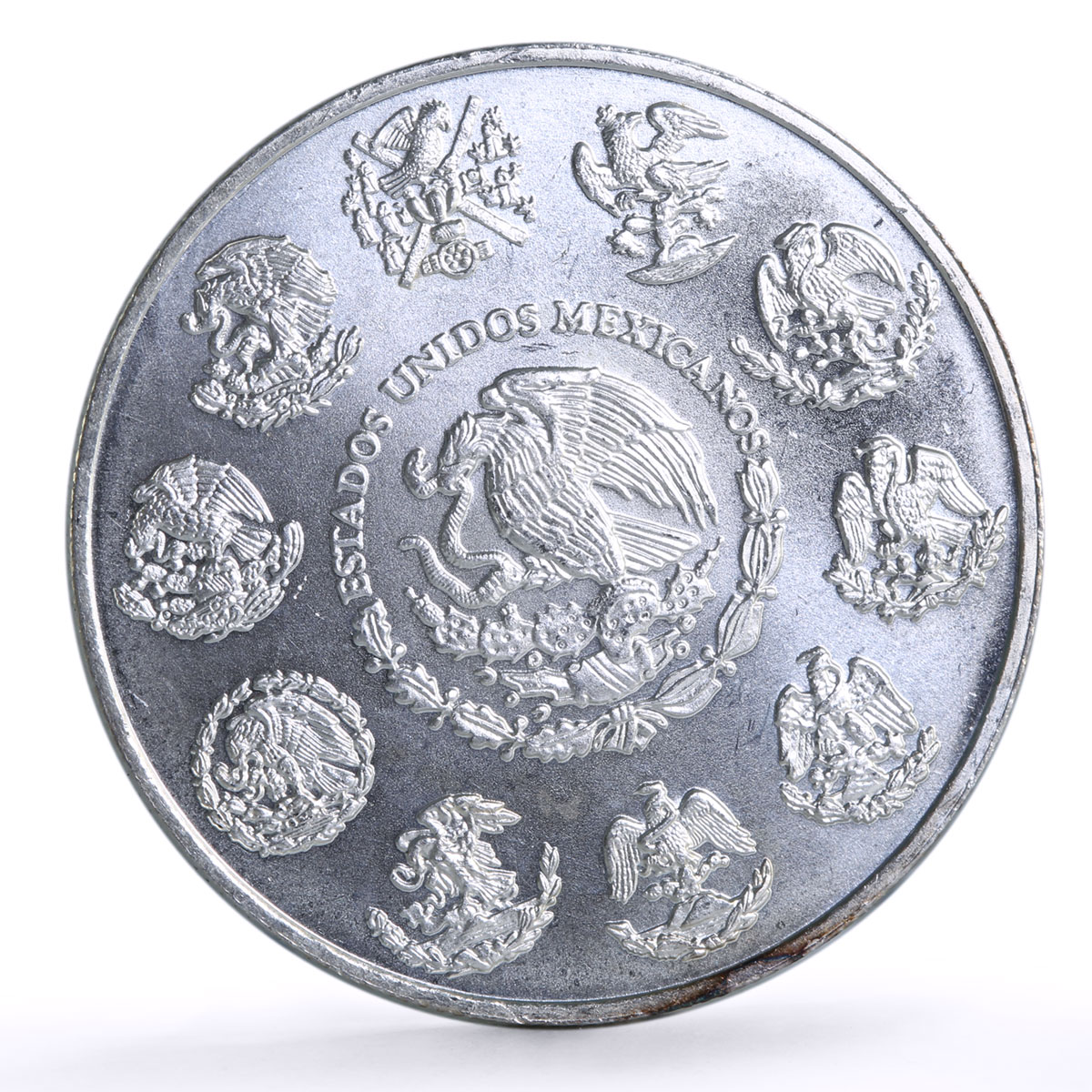 Mexico 1 onza Libertad Angel of Independence silver coin 2001