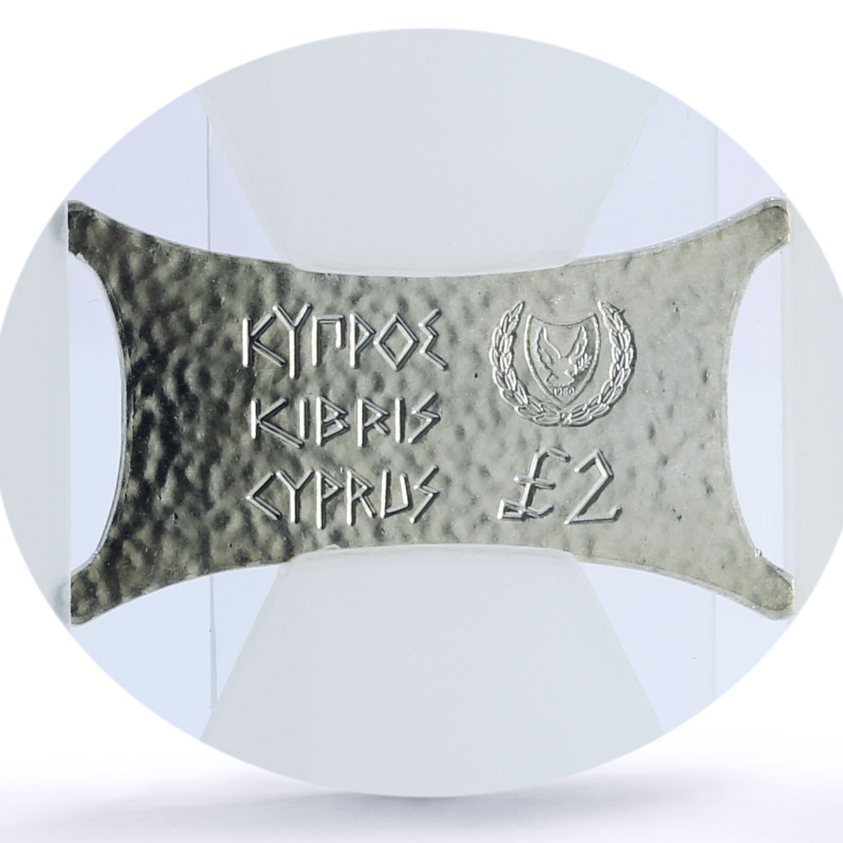 Cyprus 2 pounds Third Millennium KM-73a MS 69 PCGS silver coin 2000
