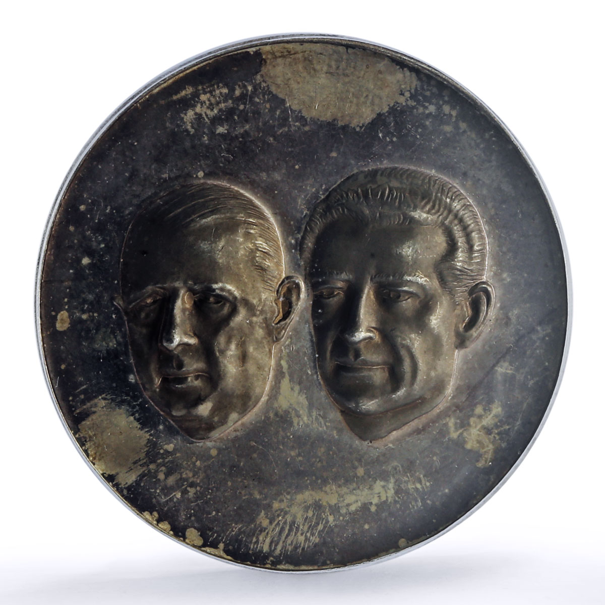 Mexico De Gaulle Mateos Visit Grove-872a Politics MS 63 PCGS silver medal 1964