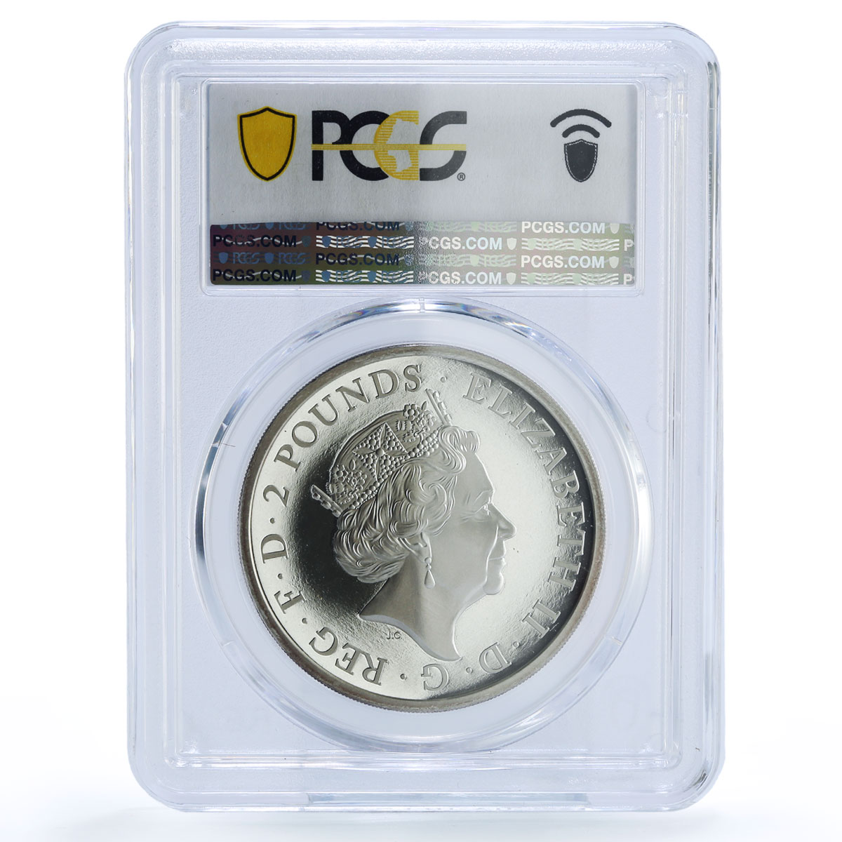 Great Britain 2 pounds Griffin Edward 3 Queen Beasts PR 69 PCGS silver coin 2021
