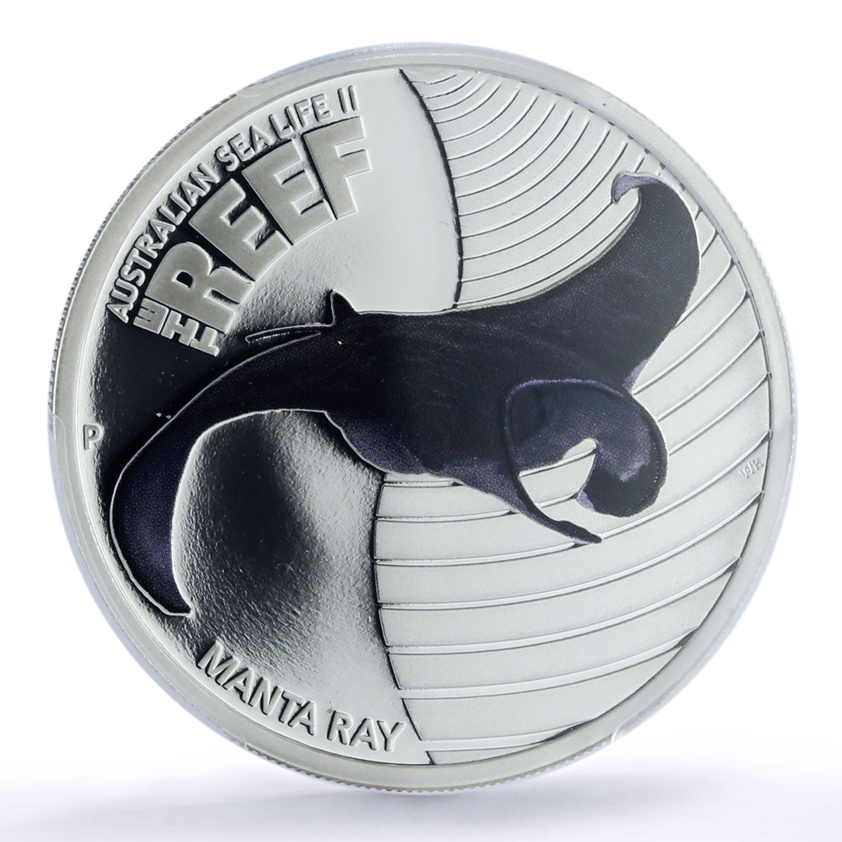 Australia 50 cents Manta Ray Sea Life KM-1847 Fauna PR 70 PCGS silver coin 2012
