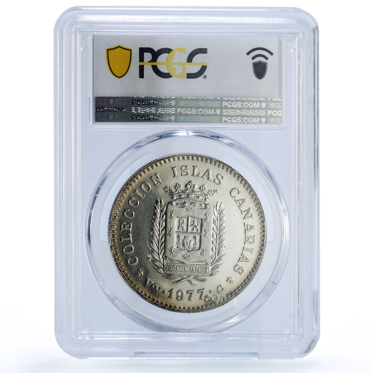 Spain Gran Canaria Island Canary Islas Collection MS 66 PCGS silver medal 1977