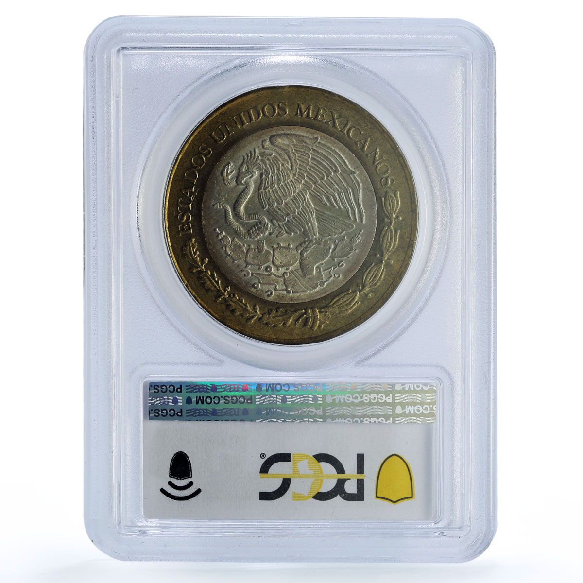 Mexico 50 pesos Nino Nine Heroes KM-571 History MS 63 PCGS bimetal coin 1993