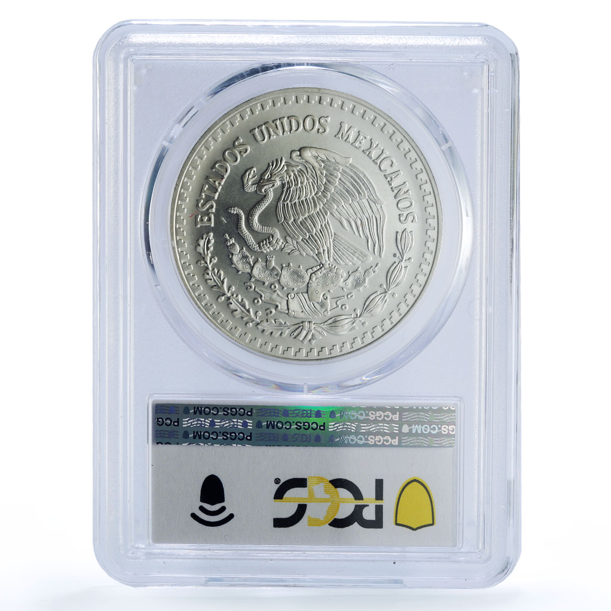 Mexico 1 onza Libertad Angel of Independence KM-613 MS 68 PCGS silver coin 1996