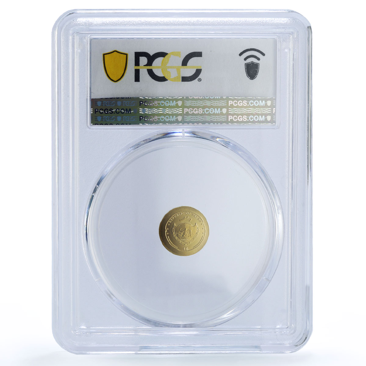 Palau 1 dollar Marcus Aurillus Aureus Restrike KM-352 MS 70 PCGS gold coin 2011