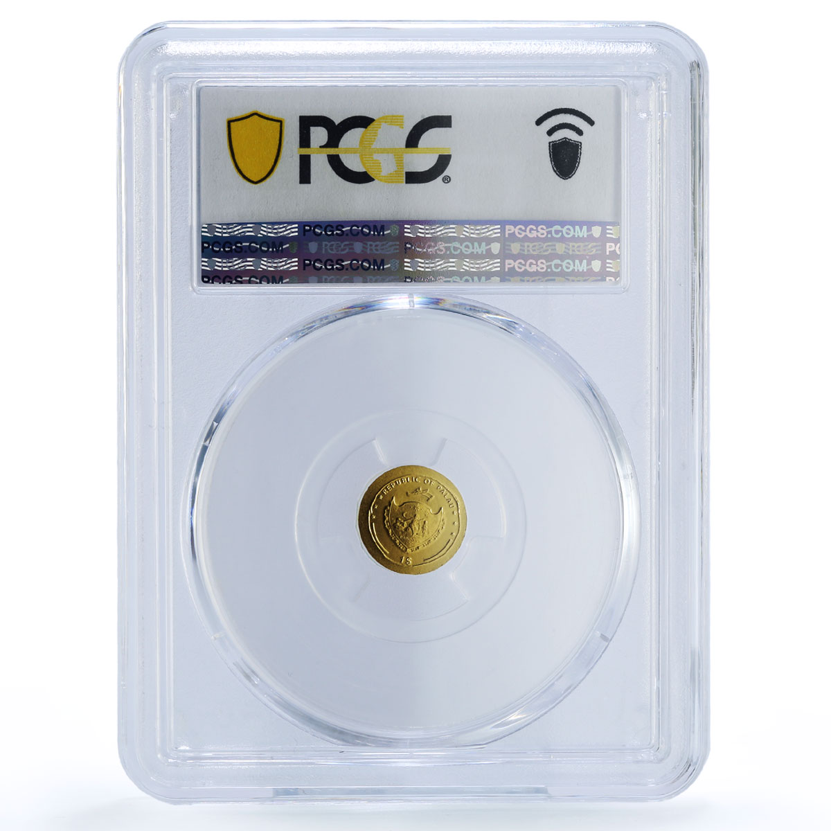 Palau 1 dollar Vespasian Aureus Restrike KM-310 MS 70 PCGS gold coin 2010