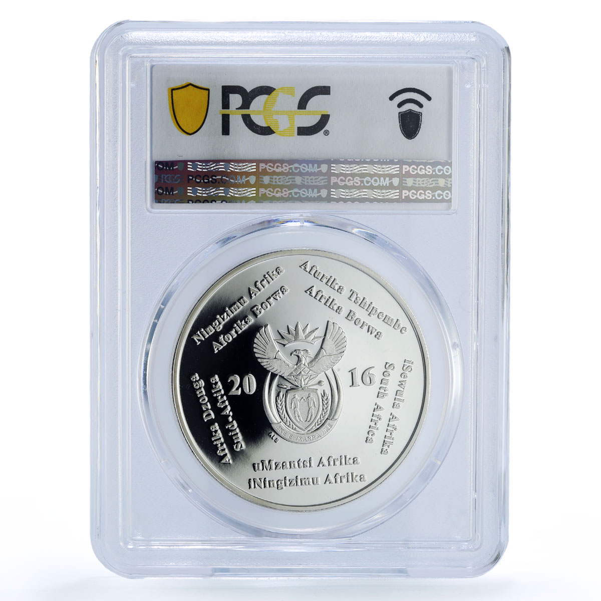 South Africa 2 rand The Dolos Inventions HERN# NL43 PR 69 PCGS silver coin 2016