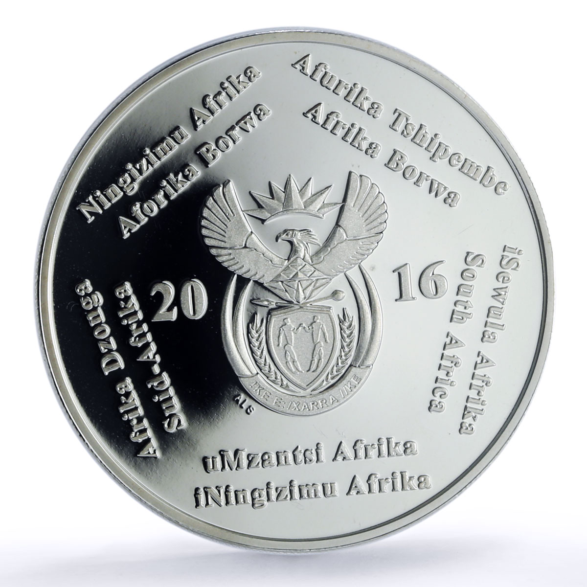 South Africa 2 rand The Dolos Inventions HERN# NL43 PR 69 PCGS silver coin 2016
