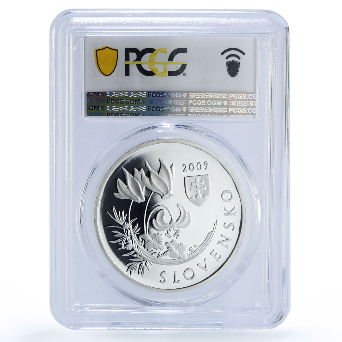 Slovakia 20 euro Velka Fatra Narodny Park Eagle Bird PR 69 PCGS silver coin 2009