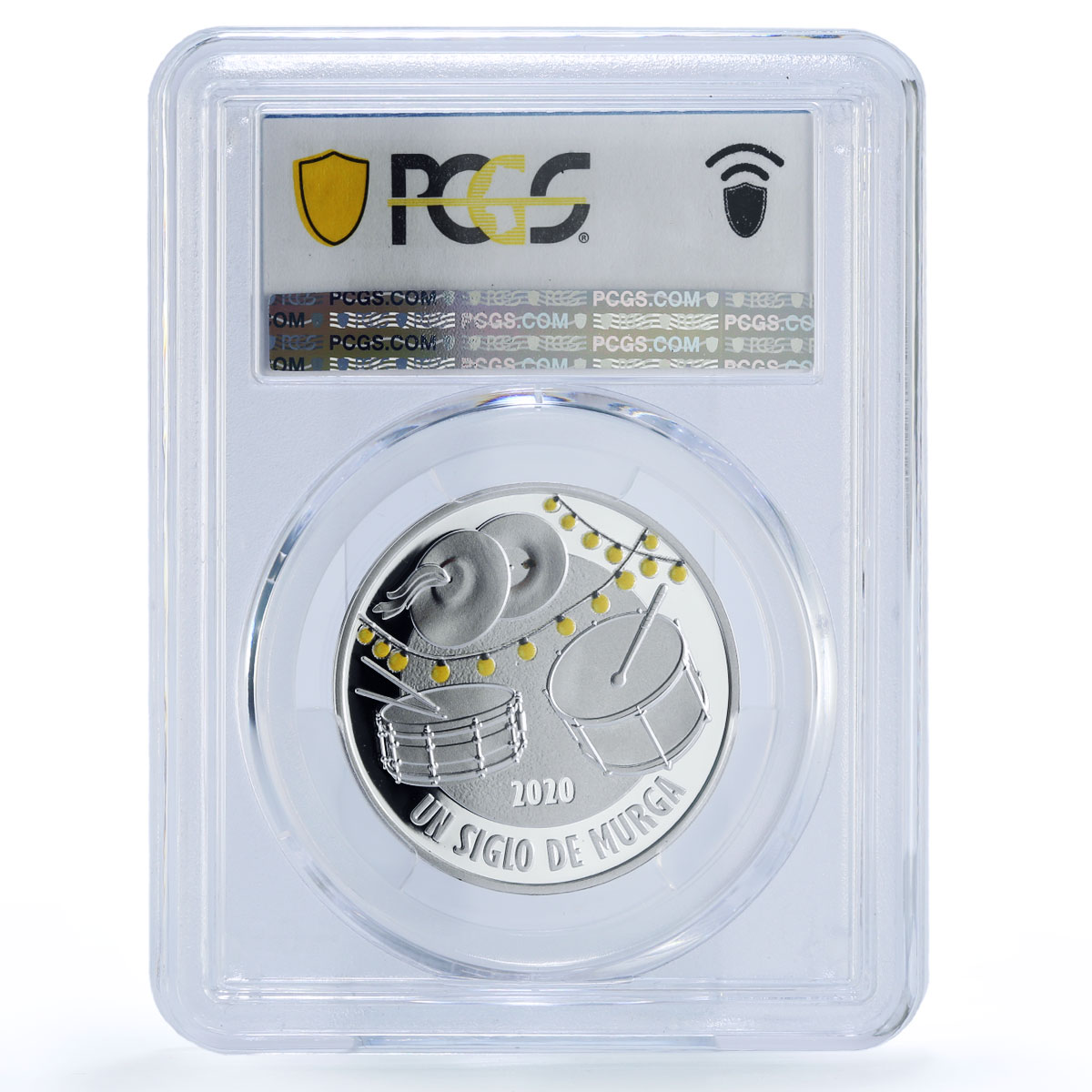 Uruguay 1000 pesos Murga Carnival Festival Culture MS 70 PCGS silver coin 2020