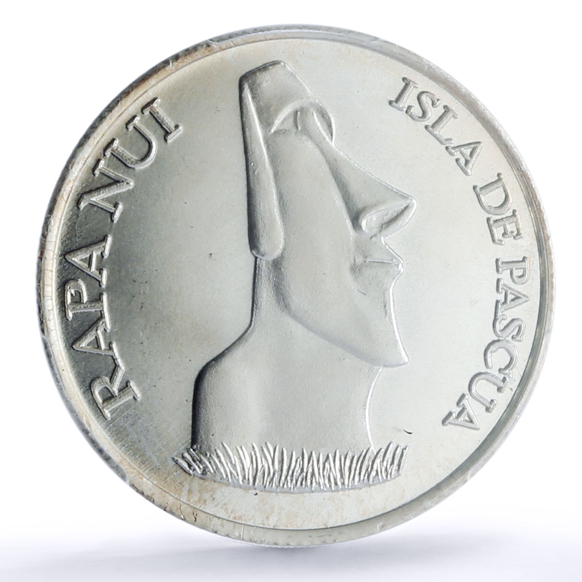 Easter Island 2000 pesos Ship Esmeralda X#8 Clipper MS 68 PCGS silver coin 2006