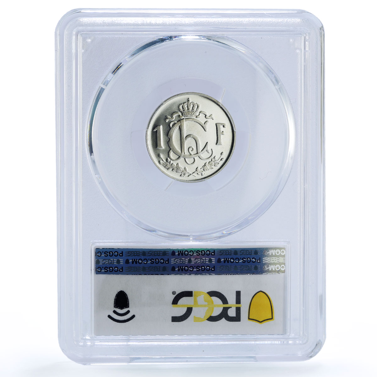 Luxembourg 1 franc Jean Steelworker KM-46.2a PR 67 PCGS silver coin 1980