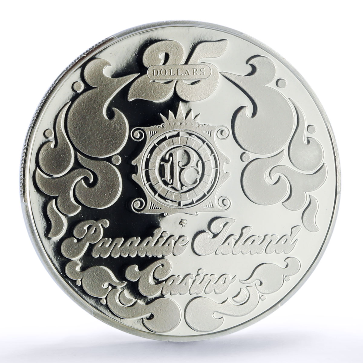 Bahamas Paradise Island Casino Fantasy Token PR 70 PCGS silver 1986 - 1988 FM