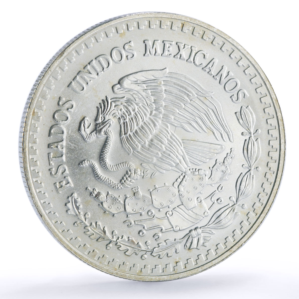 Mexico 1 onza Libertad Angel of Independence KM-613 Bullion silver coin 1996