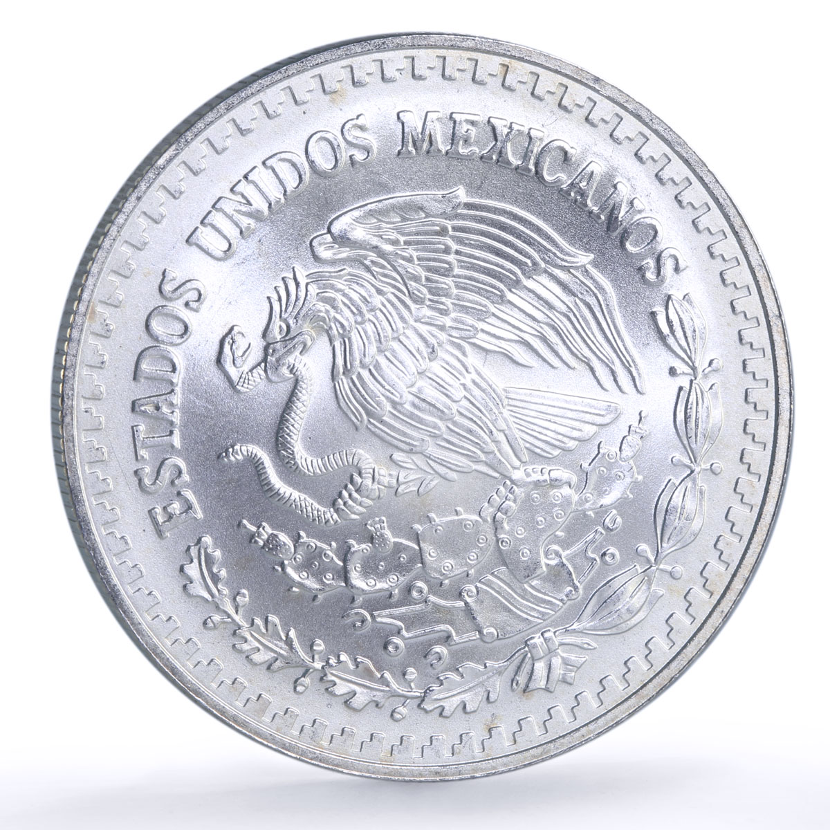 Mexico 1 onza Libertad Angel of Independence KM-613 Bullion silver coin 1996