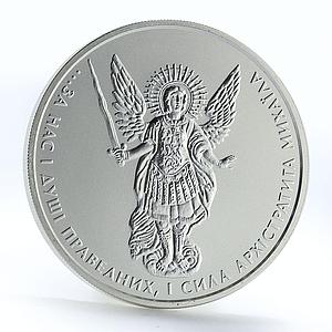 Ukraine 1 hryvna Archangel Michael silver coin 2011