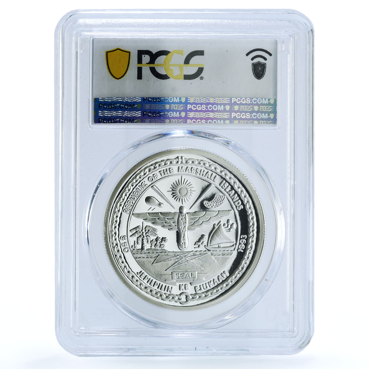 Marshall Islands 50 dollars Elvis Presley KM-130 PR 70 PCGS silver coin 1993 Marshall Islands 50 dollars Elvis Presley KM-130 PR 70 PCGS silver coin 1993
