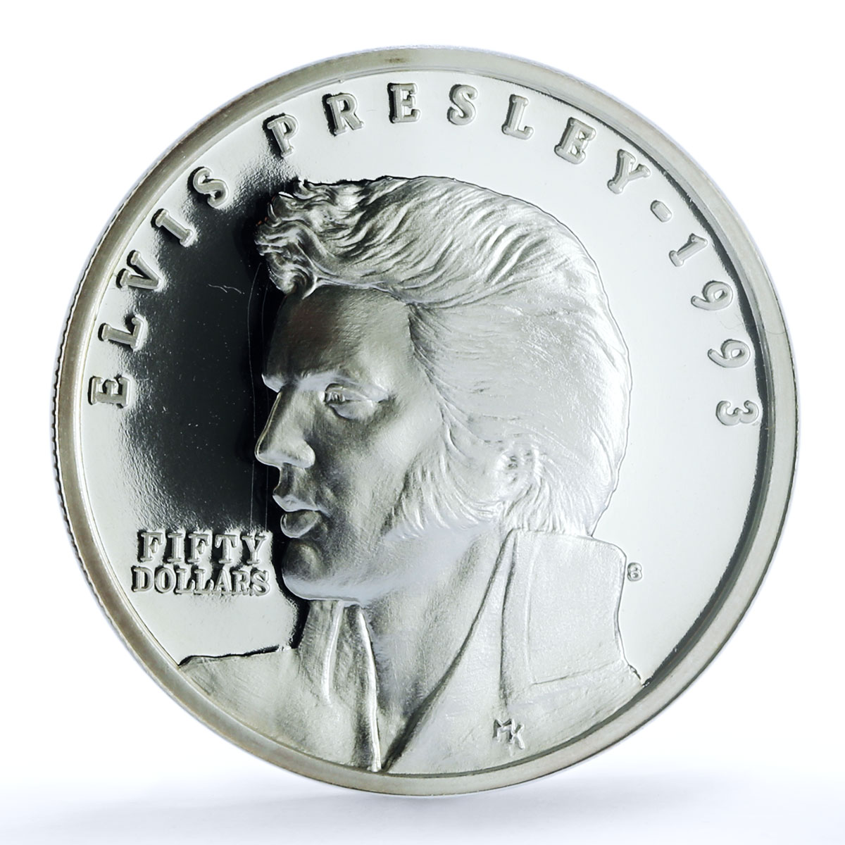 Marshall Islands 50 dollars Elvis Presley KM-130 PR 70 PCGS silver coin 1993 Marshall Islands 50 dollars Elvis Presley KM-130 PR 70 PCGS silver coin 1993