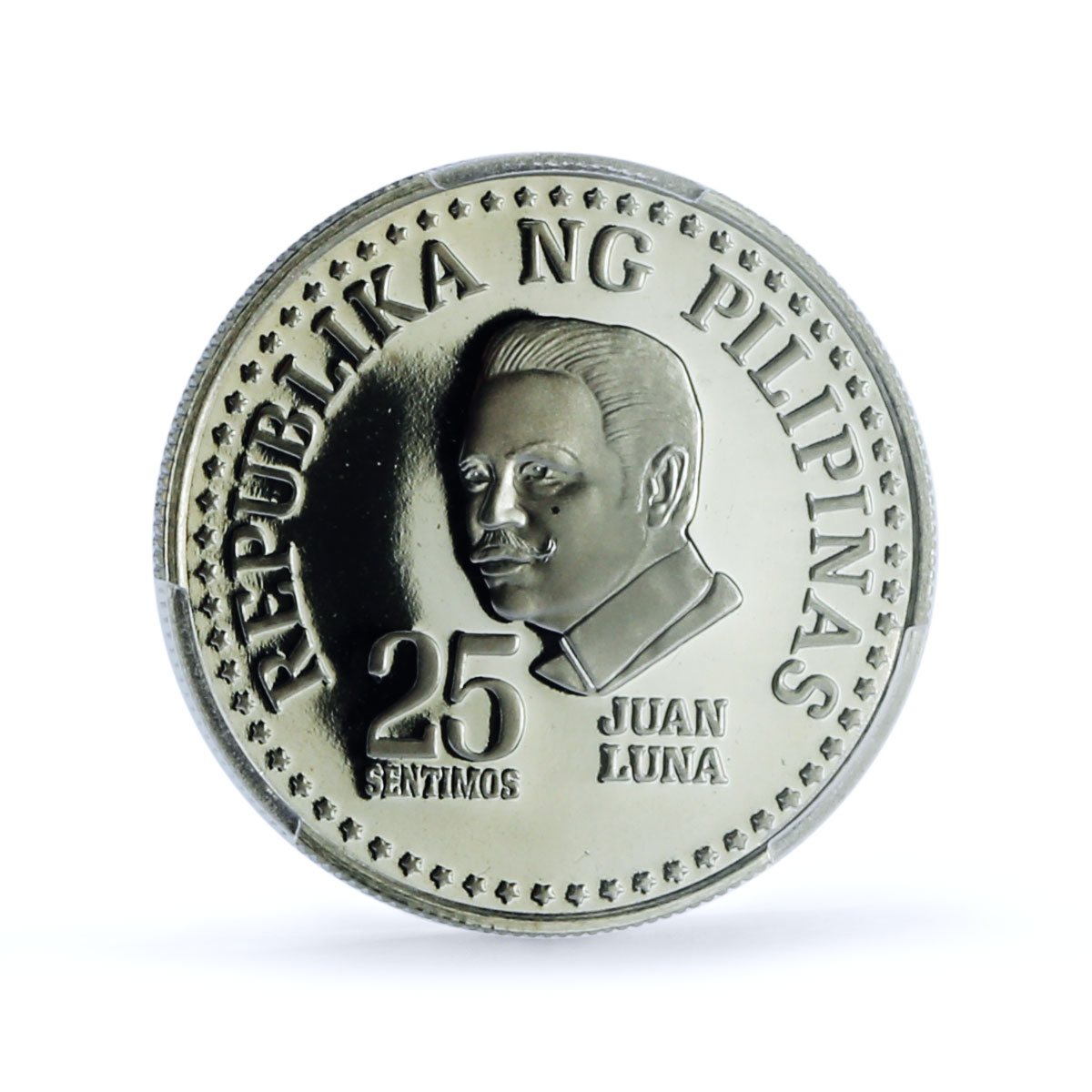 Philippines 25 sentimos Republic KM-208 Juan Luna PR 69 PCGS CuNi coin 1978