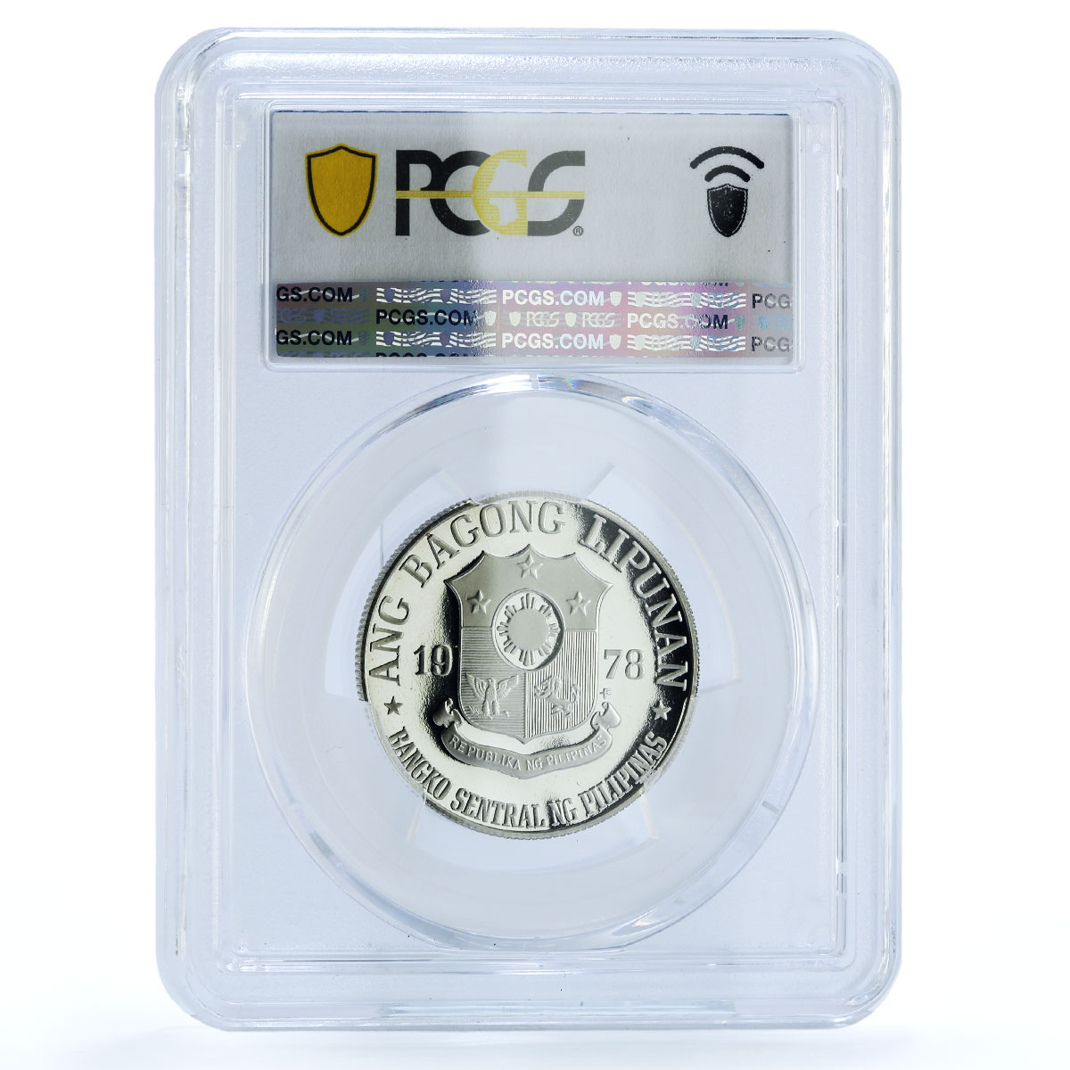 Philippines 1 piso Republic KM-209.1 Jose Rizal PR 70 PCGS CuNi coin 1978 Philippines 1 piso Republic KM-209.1 Jose Rizal PR 70 PCGS CuNi coin 1978