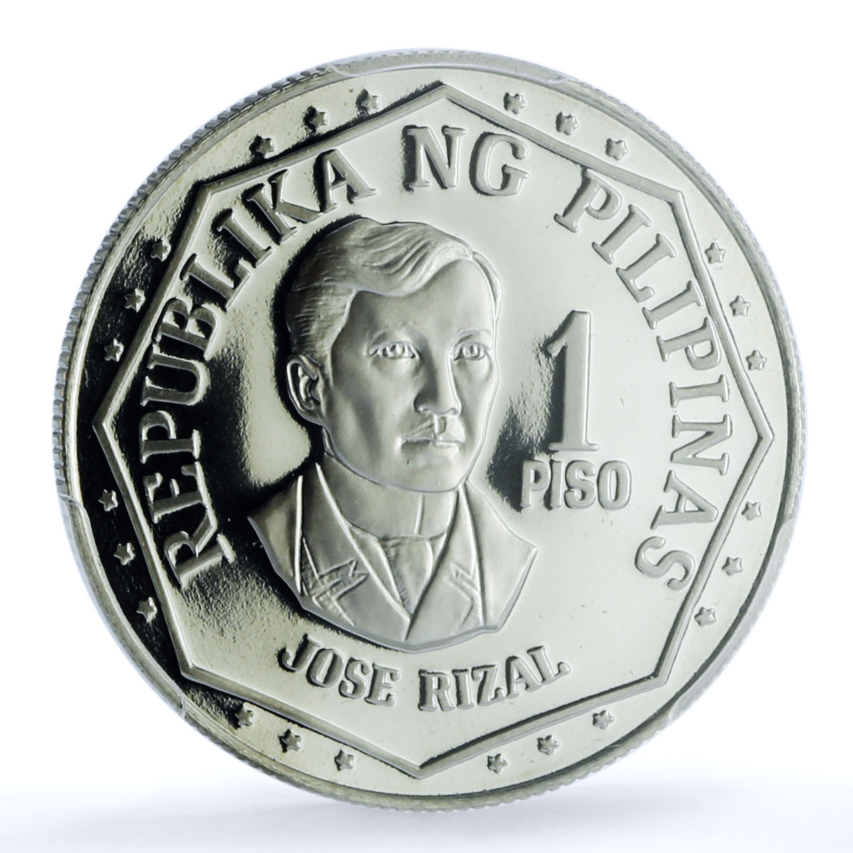 Philippines 1 piso Republic KM-209.1 Jose Rizal PR 70 PCGS CuNi coin 1978 Philippines 1 piso Republic KM-209.1 Jose Rizal PR 70 PCGS CuNi coin 1978