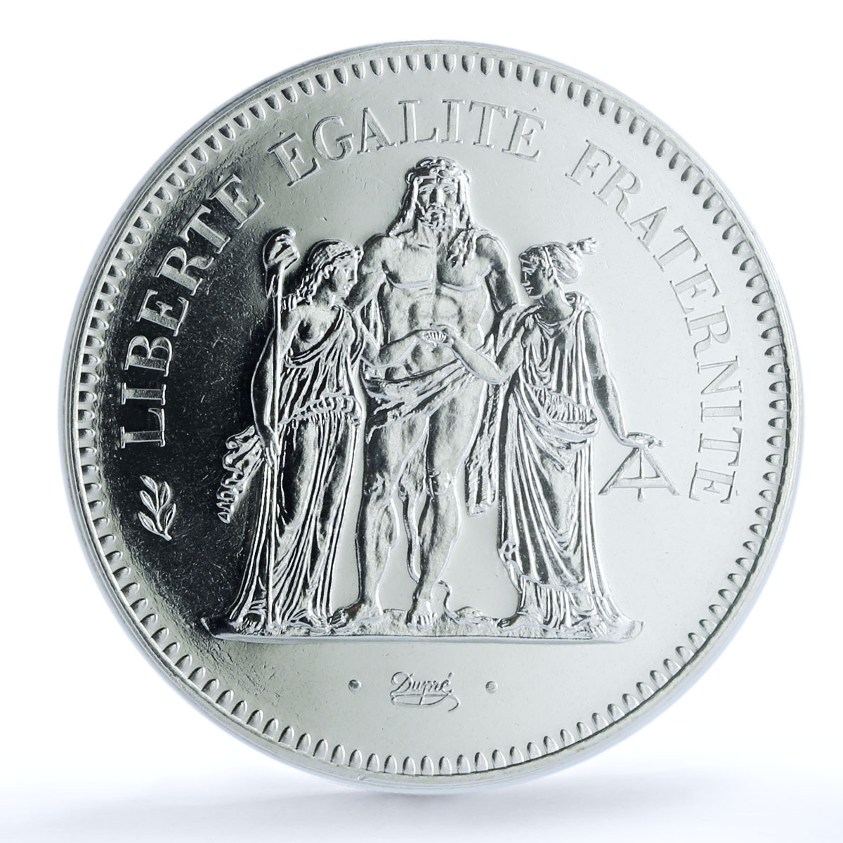 France 50 francs Hercules KM-941.1 Gad-882 F-427 MS 68 PCGS silver coin 1974