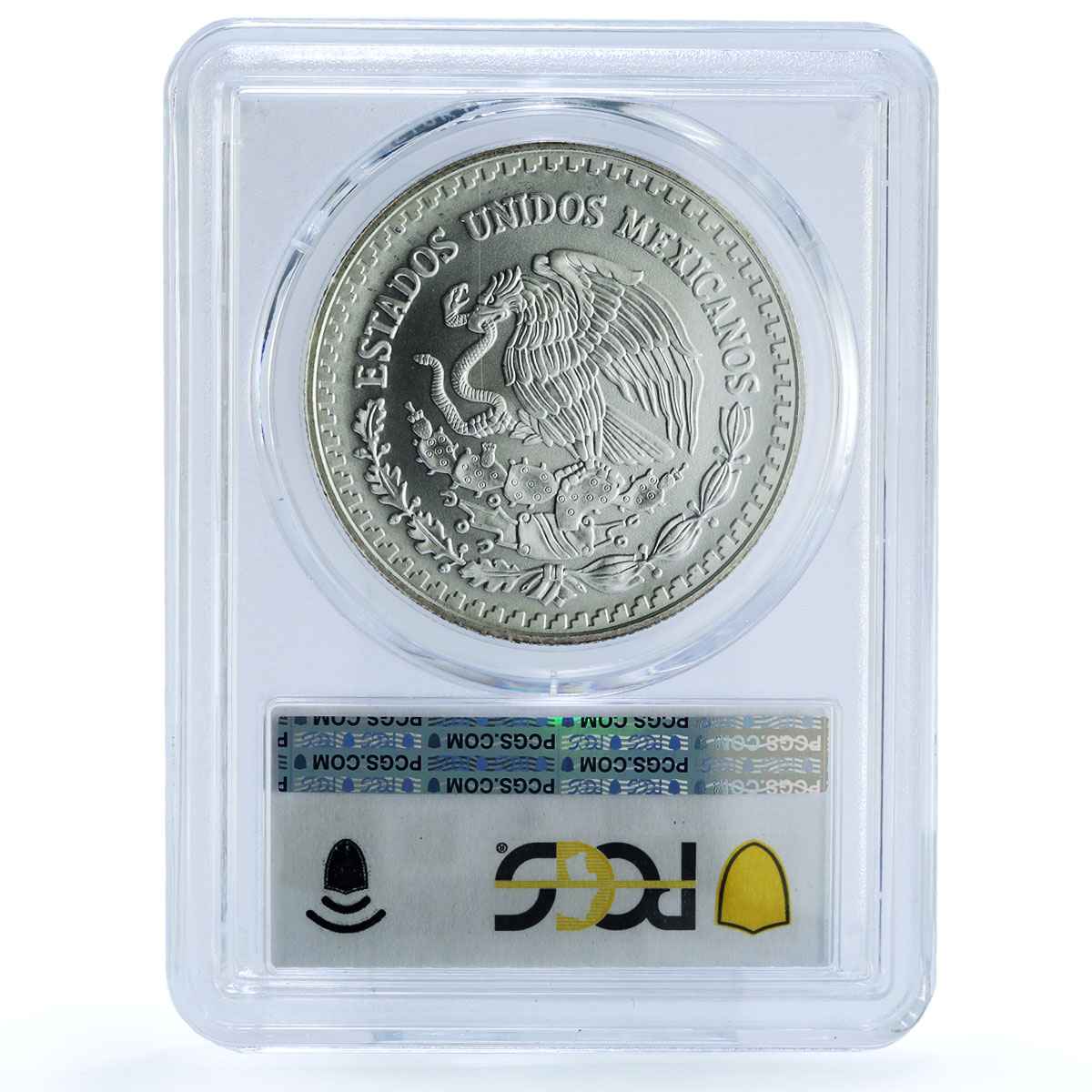 Mexico 1 onza Libertad Angel of Independence KM-613 MS 69 PCGS silver coin 1997 Mexico 1 onza Libertad Angel of Independence KM-613 MS 69 PCGS silver coin 1997