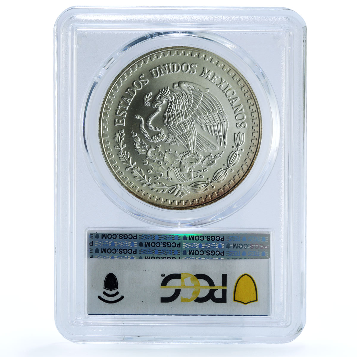 Mexico 1 onza Libertad Angel of Independence KM-613 MS 65 PCGS silver coin 1997 Mexico 1 onza Libertad Angel of Independence KM-613 MS 65 PCGS silver coin 1997