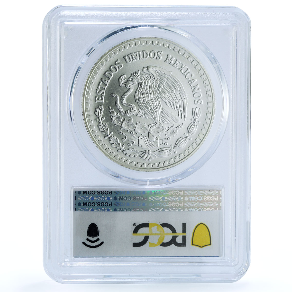 Mexico 1 onza Libertad Angel of Independence KM-613 MS 66 PCGS silver coin 1997 Mexico 1 onza Libertad Angel of Independence KM-613 MS 66 PCGS silver coin 1997
