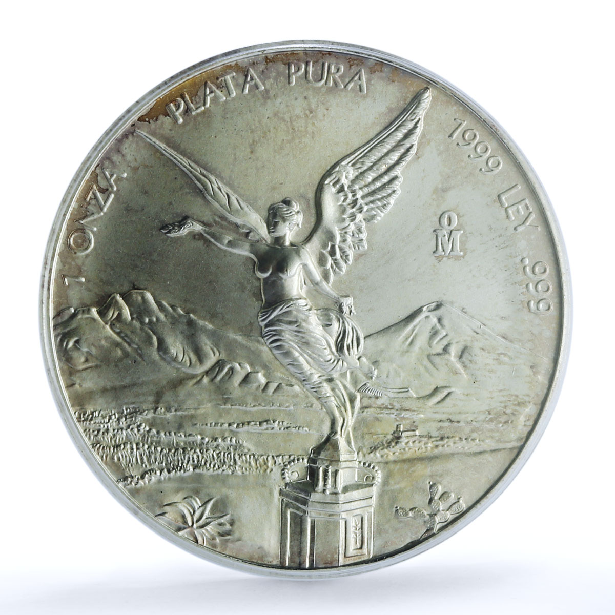 Mexico 1 onza Libertad Angel of Independence KM-613 MS 67 PCGS silver coin 1999 Mexico 1 onza Libertad Angel of Independence KM-613 MS 67 PCGS silver coin 1999