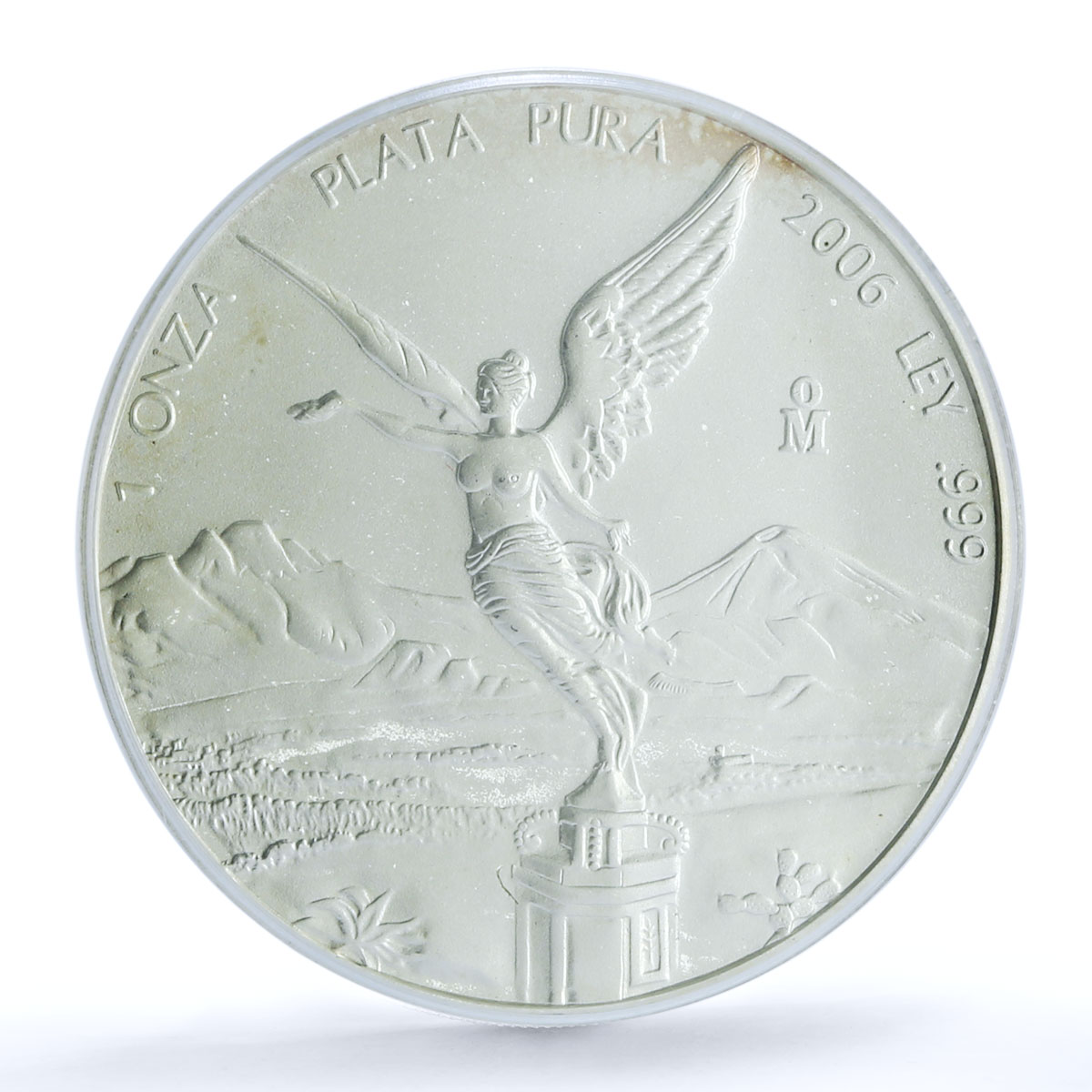 Mexico 1 onza Libertad Angel of Independence KM-639 MS 66 PCGS silver coin 2006 Mexico 1 onza Libertad Angel of Independence KM-639 MS 66 PCGS silver coin 2006