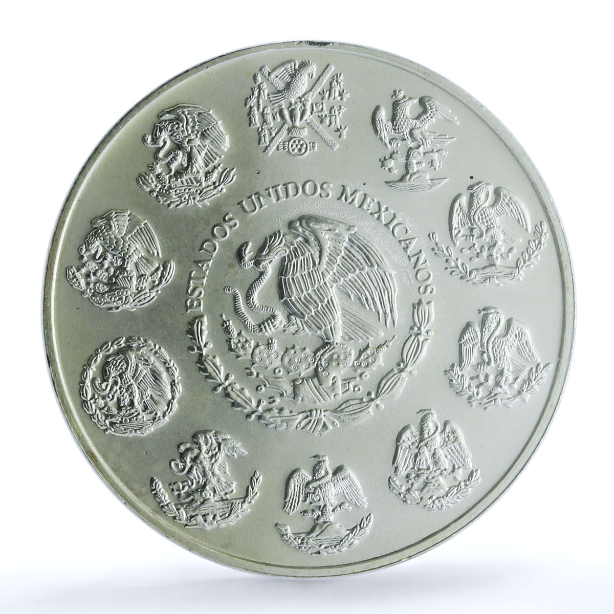 Mexico 1 onza Libertad Angel of Independence KM-613 PR 64 PCGS silver coin 1997 Mexico 1 onza Libertad Angel of Independence KM-613 PR 64 PCGS silver coin 1997