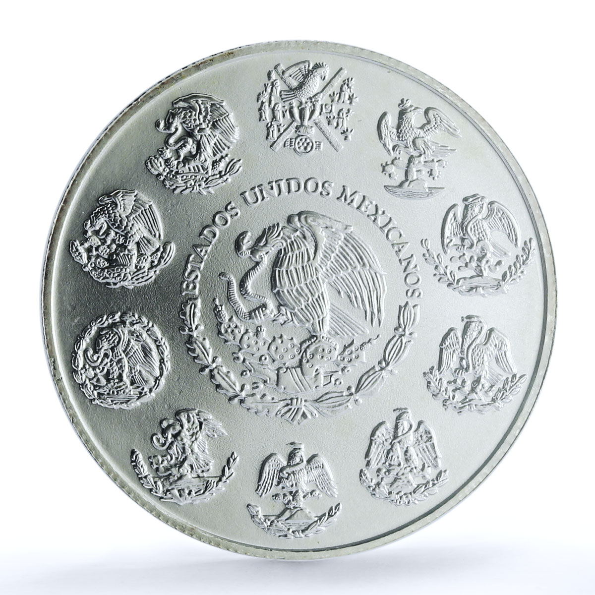 Mexico 5 pesos Nutria Otter KM-656 Wildlife Fauna MS 66 PCGS silver coin 2000 Mexico 5 pesos Nutria Otter KM-656 Wildlife Fauna MS 66 PCGS silver coin 2000