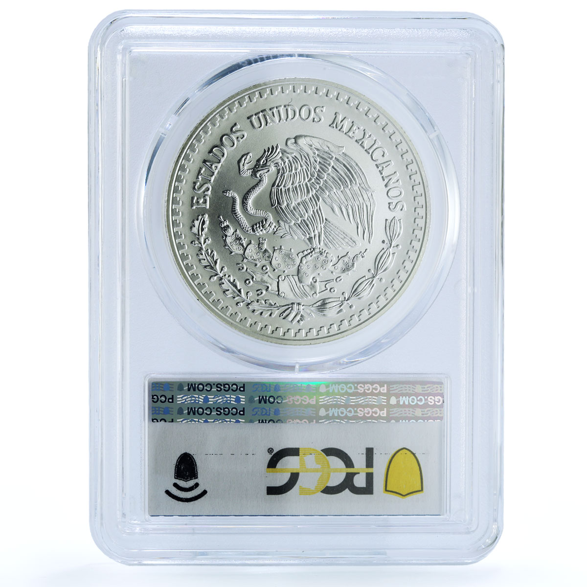 Mexico 1/2 onza Libertad Angel of Independence KM-612 MS69 PCGS silver coin 1996